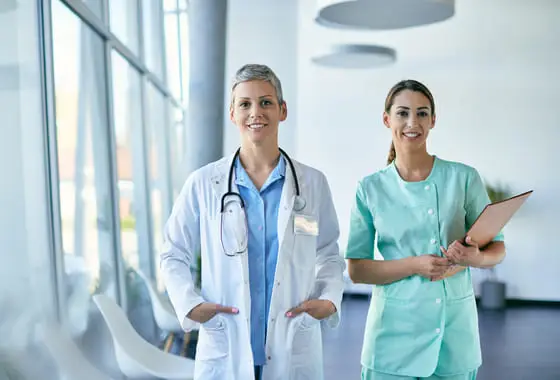 Врачи в частной клинике